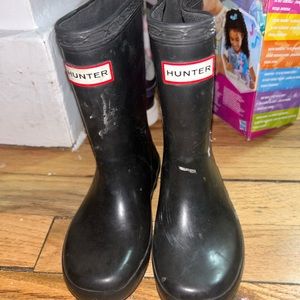 Hunter boots size 8 kids